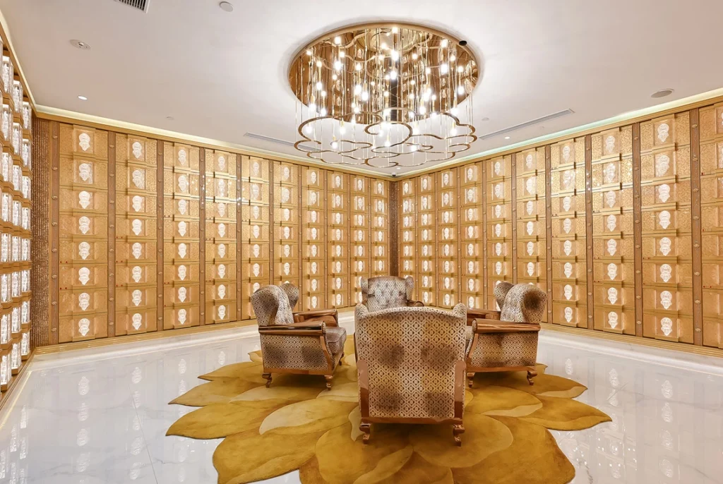 Luxury columbarium in Singapore