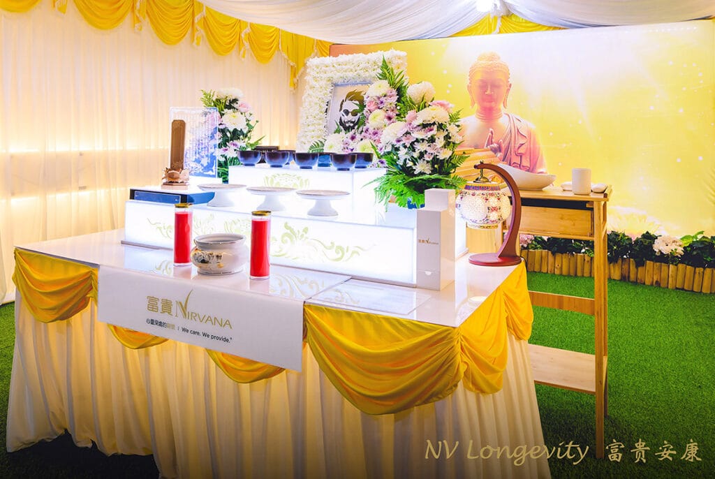 NV Longevity - Funeral package for Buddhists or Taoists in Singapore