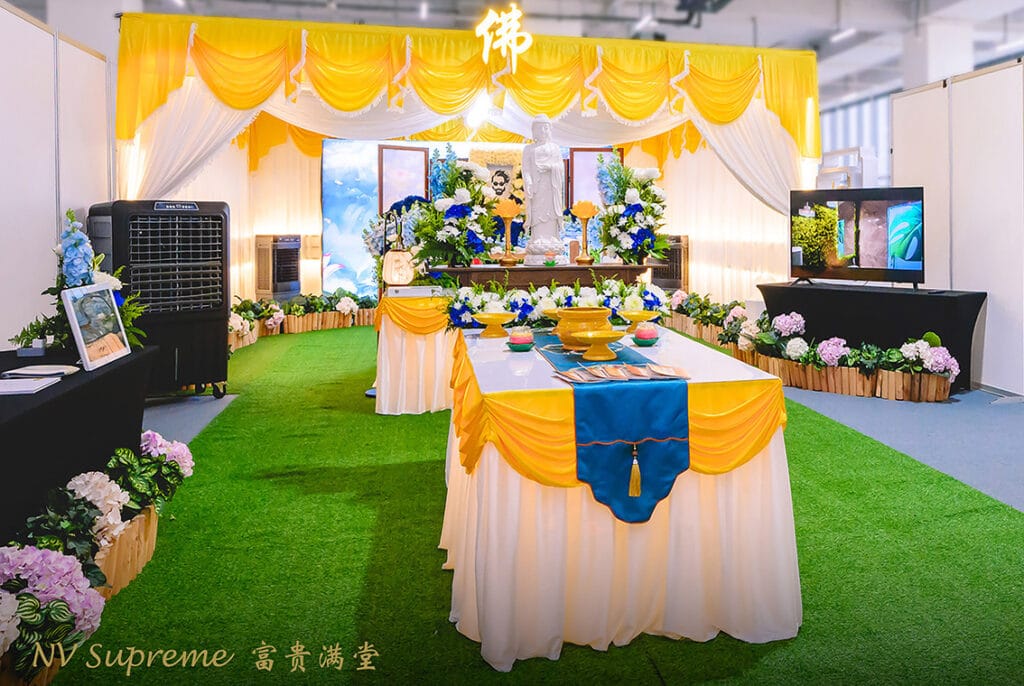 NV Supreme - 5 days 4 nights funeral package for Buddhists or Taoists in Singapore